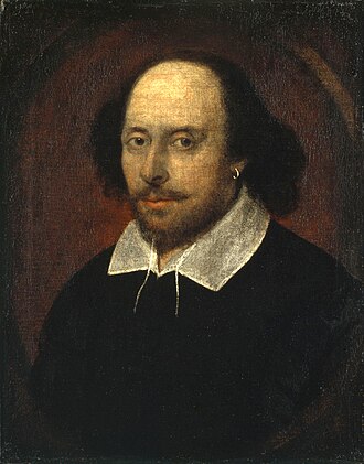 Portret van William Shakespeare